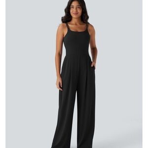 HALARA NWOT Elegant Black Jumpsuit